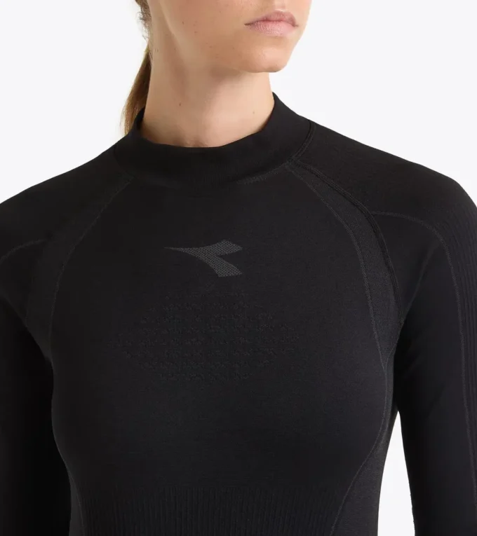 L. Turtle Neck Stratozero Made in Italy Technischer Rollkragenpullover – Running