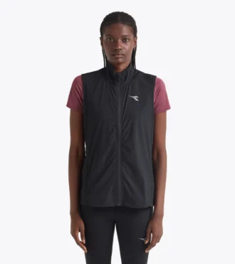 L. Windbreaker Packable Vest Packbare Windjacke – Running