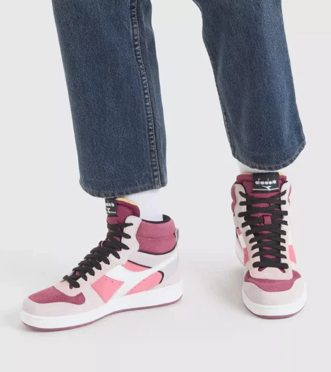 Magic Basket Mid Suede Wn Sportliche Sneaker Magic Basket Mid Suede Wn Sportliche Sneaker