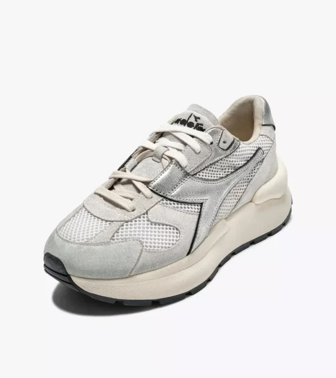 Mercury Elite Metallisiertes Leder und Mesh Heritage-Sneaker