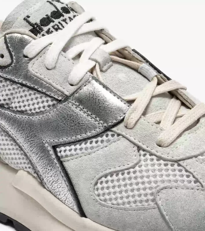 Mercury Elite Metallisiertes Leder und Mesh Heritage-Sneaker