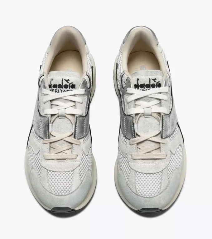 Mercury Elite Metallisiertes Leder und Mesh Heritage-Sneaker