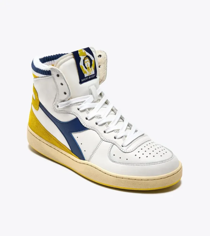 Mi Basket Forty Knit Italia Heritage Ledersneaker