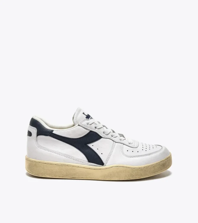 Mi Basket Low Used Heritage Ledersneaker
