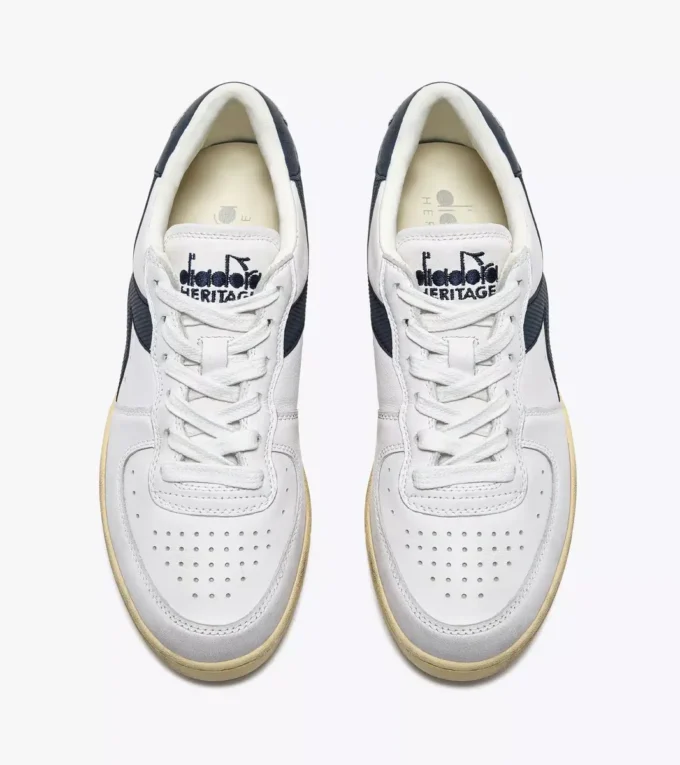 Mi Basket Low Used Heritage Ledersneaker