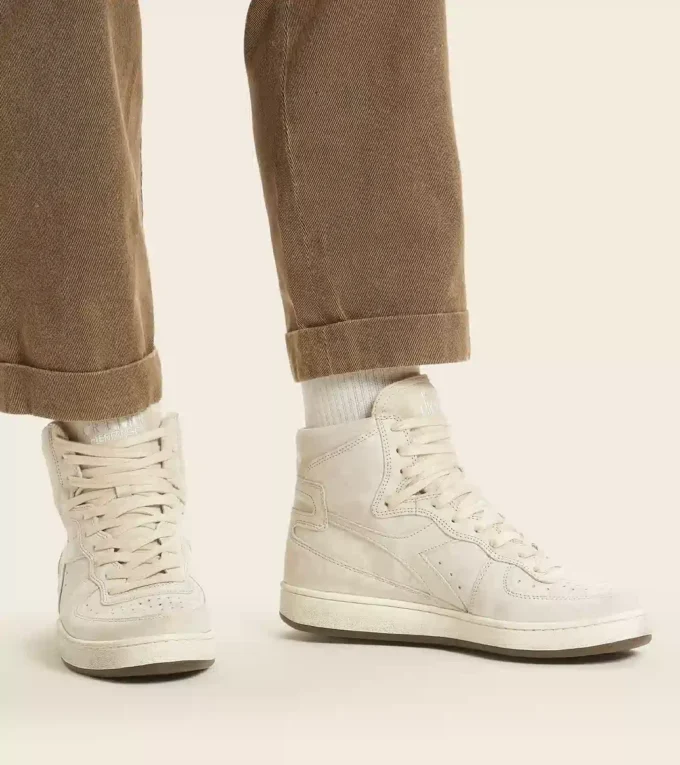 Mi Basket Wildleder Gebrauchte Heritage-Schuhe – Unisex