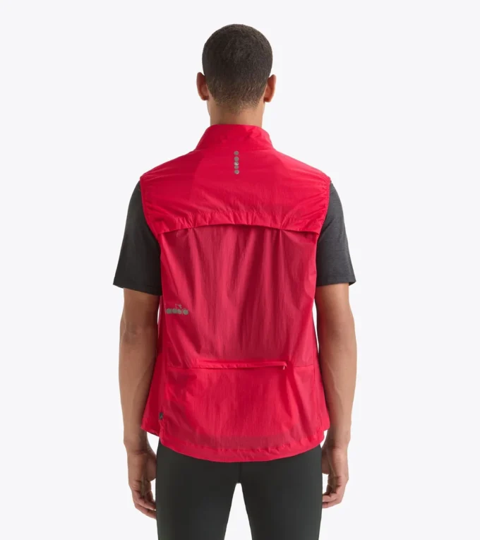 Packbare Weste Packbare winddichte Laufweste