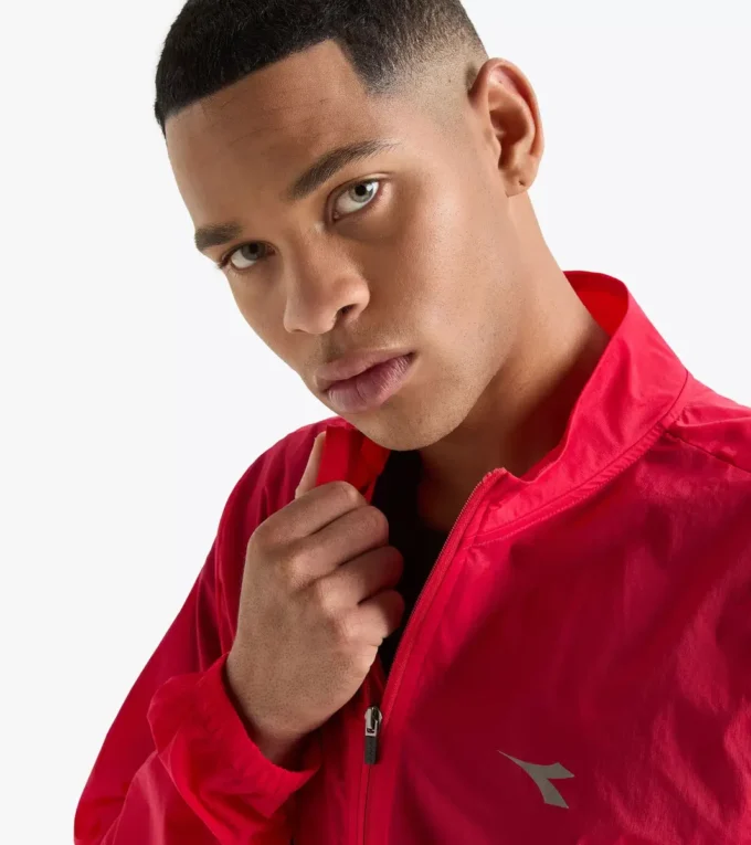 Packbare Windjacke Packbare winddichte Laufjacke