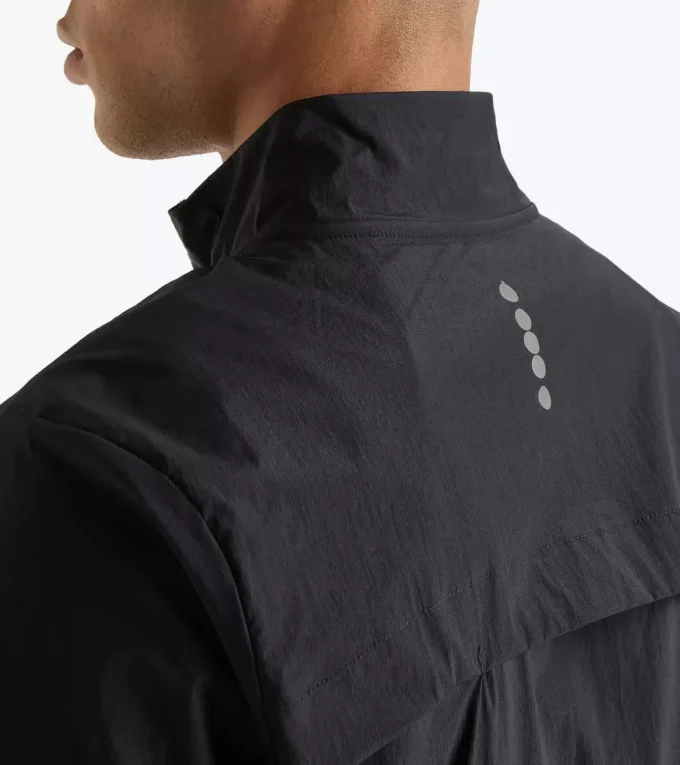 Packbare Windjacke Packbare winddichte Laufjacke