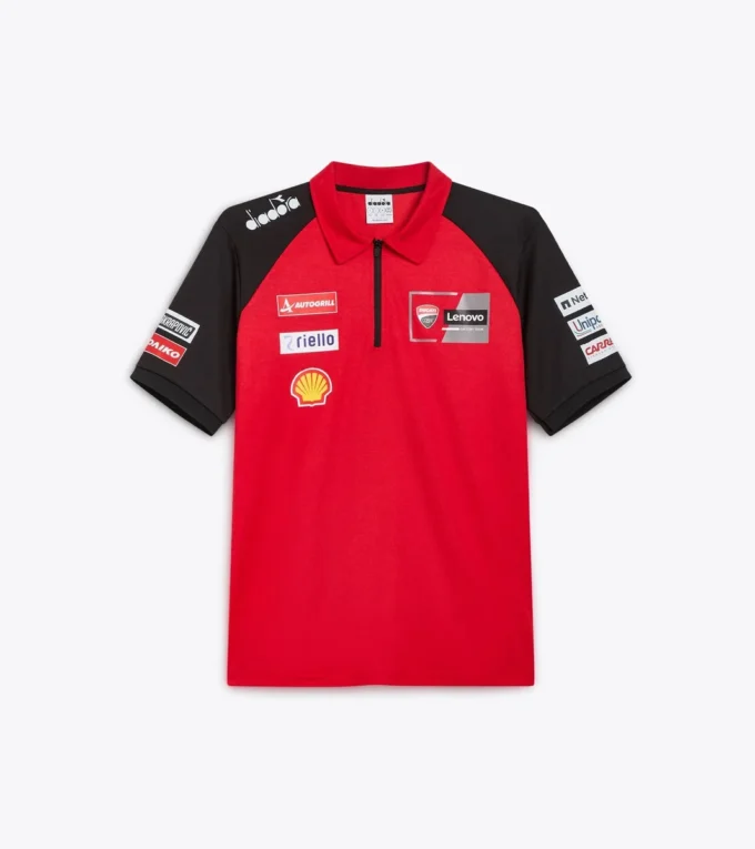 Polo Ducati Replica Mgp24 Sportliches Ducati 2024 MotoGP-Polo