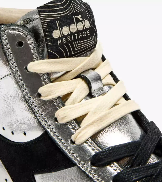 Prestige High Metal Gebrauchte Heritage-Sneaker aus Leder