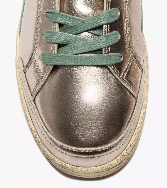 Prestige Metal Used Heritage Sneaker aus Leder