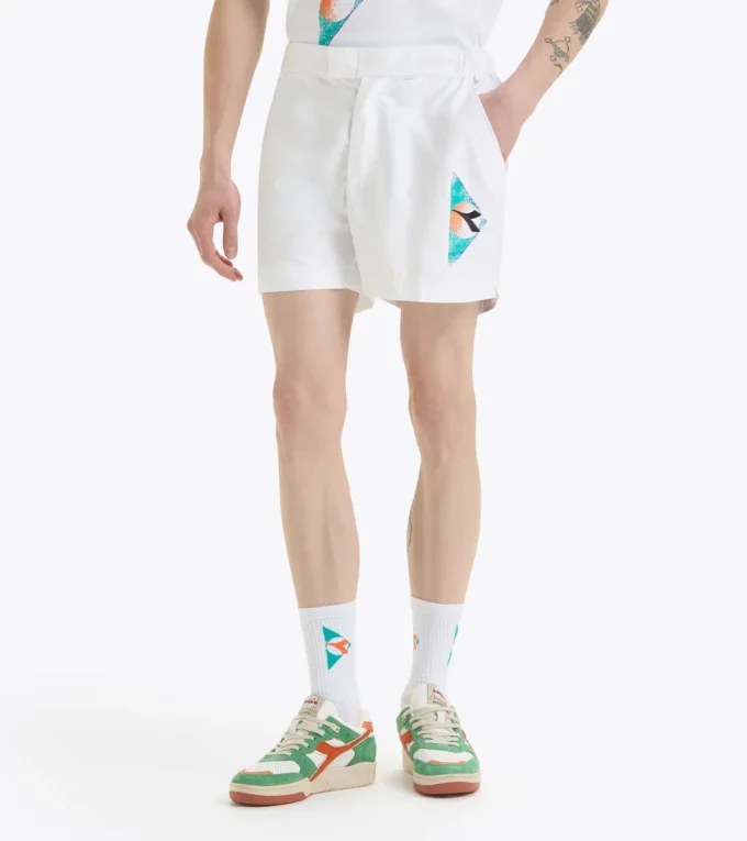 Shorts Tennis 90 Von den 90ern inspirierte Shorts – Made in Italy Shorts Tennis 90 Von den 90ern inspirierte Shorts – Made in Italy