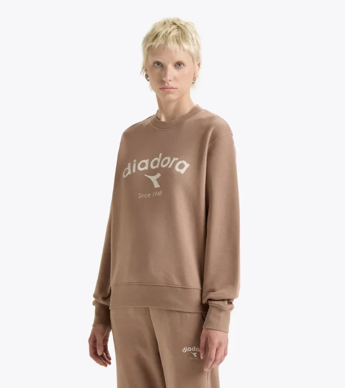 Sweatshirt Crew Athl. Logo Sweatshirt mit Rundhalsausschnitt – Unisex