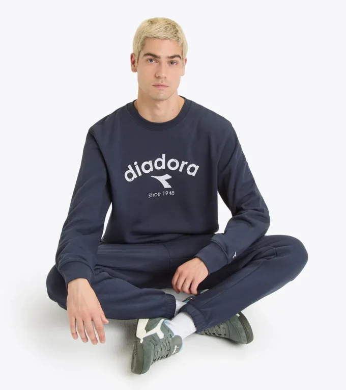 Sweatshirt Crew Athl. Logo Sweatshirt mit Rundhalsausschnitt – Unisex