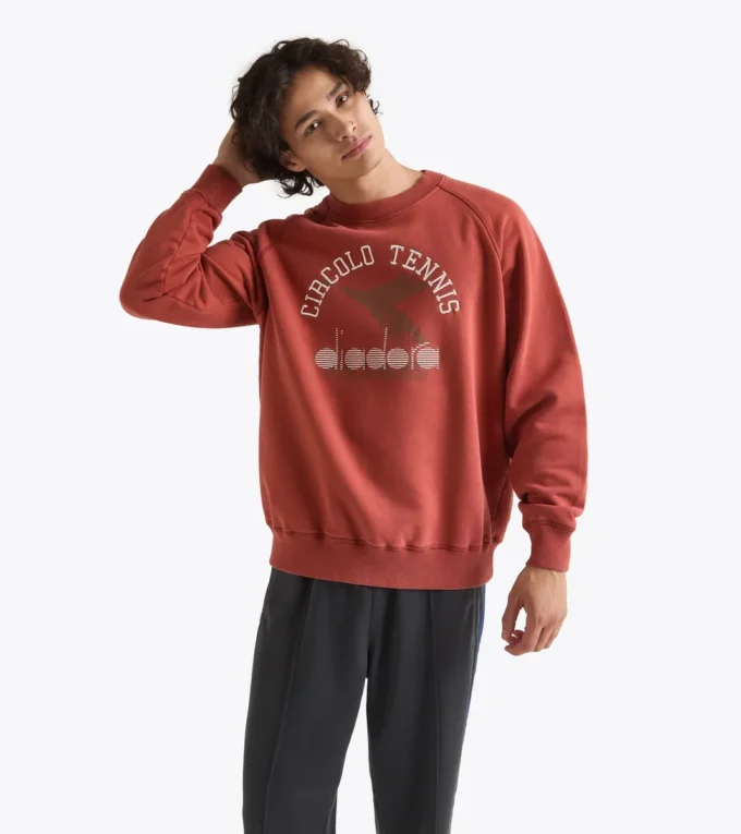 Sweatshirt Crew Legacy Sweatshirt Crew Legacy – Hergestellt in Italien