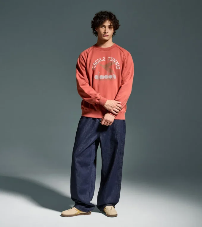 Sweatshirt Crew Legacy Sweatshirt Crew Legacy – Hergestellt in Italien