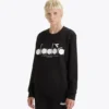 Sweatshirt Crew Logo Baumwoll-Crewneck