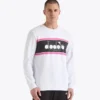 Sweatshirt Crew Logo Baumwoll-Crewneck