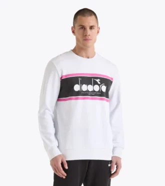 Sweatshirt Crew Logo Baumwoll-Crewneck