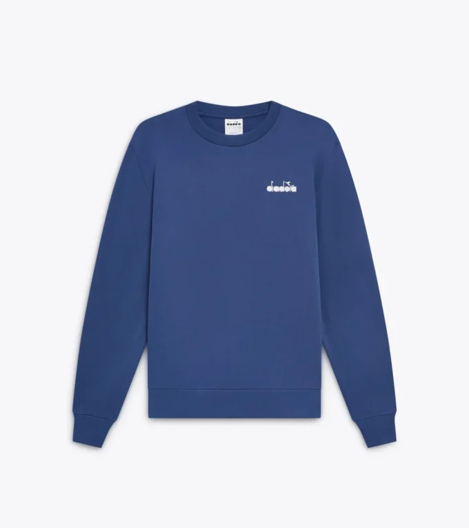 Sweatshirt Crew Logo Baumwoll-Crewneck
