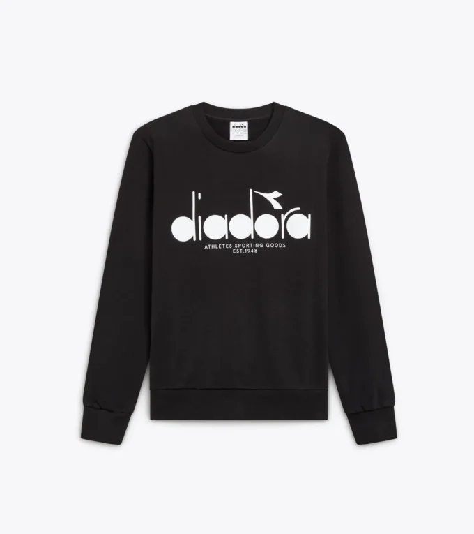 Sweatshirt Crew Logo Baumwoll-Crewneck