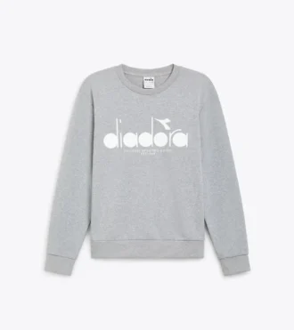 Sweatshirt Crew Logo Baumwoll-Crewneck