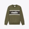 Sweatshirt Crew Logo Baumwoll-Crewneck
