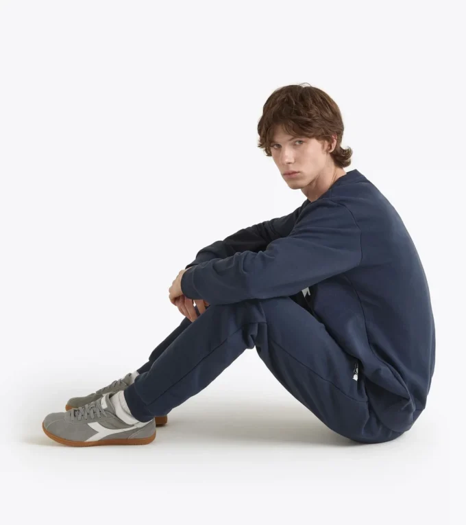 Sweatshirt Crew Logo Baumwoll-Crewneck