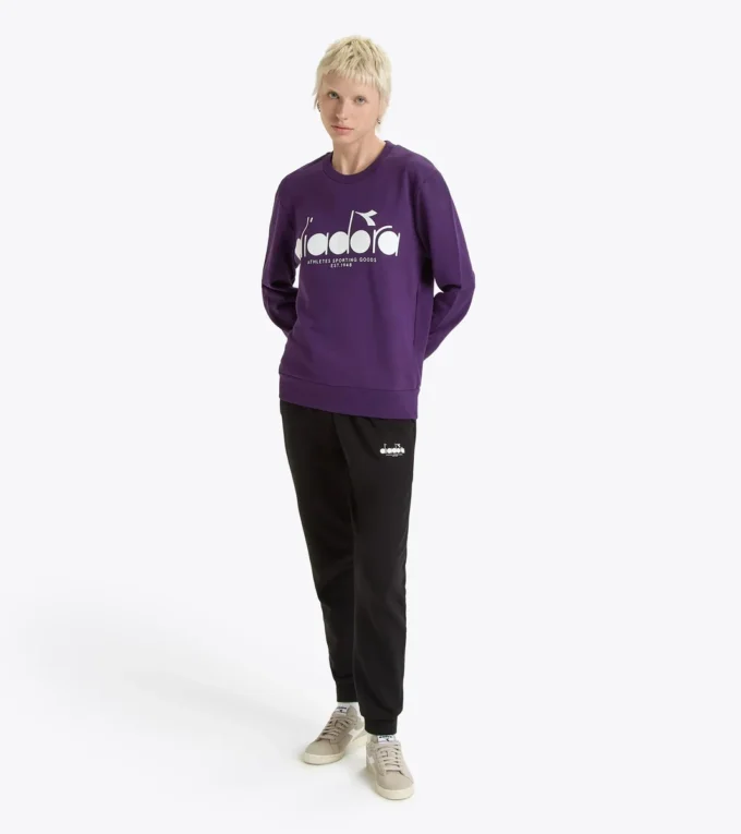 Sweatshirt Crew Logo Baumwoll-Crewneck