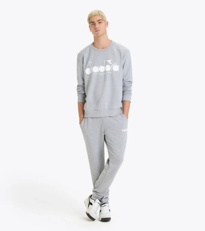 Sweatshirt Crew Logo Baumwoll-Crewneck