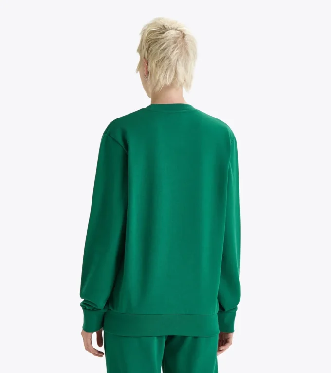 Sweatshirt Crew Logo Baumwoll-Crewneck