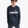 Sweatshirt Crew Logo Baumwoll-Crewneck