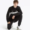 Sweatshirt Crew Logo Baumwoll-Crewneck