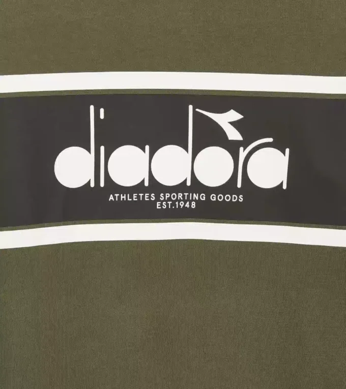 Sweatshirt Crew Logo Baumwoll-Crewneck