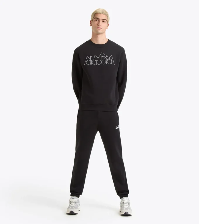 Sweatshirt Crew Route Sportliches Sweatshirt