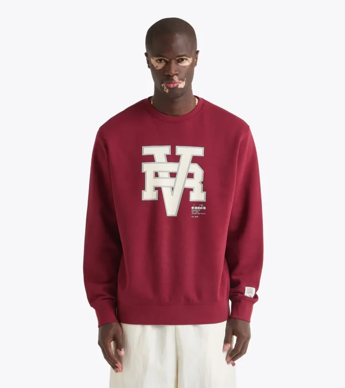 Sweatshirt Crew Run Valley College-inspiriertes Sweatshirt mit Rundhalsausschnitt – Run Valley