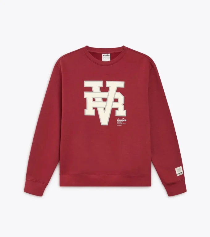 Sweatshirt Crew Run Valley College-inspiriertes Sweatshirt mit Rundhalsausschnitt – Run Valley