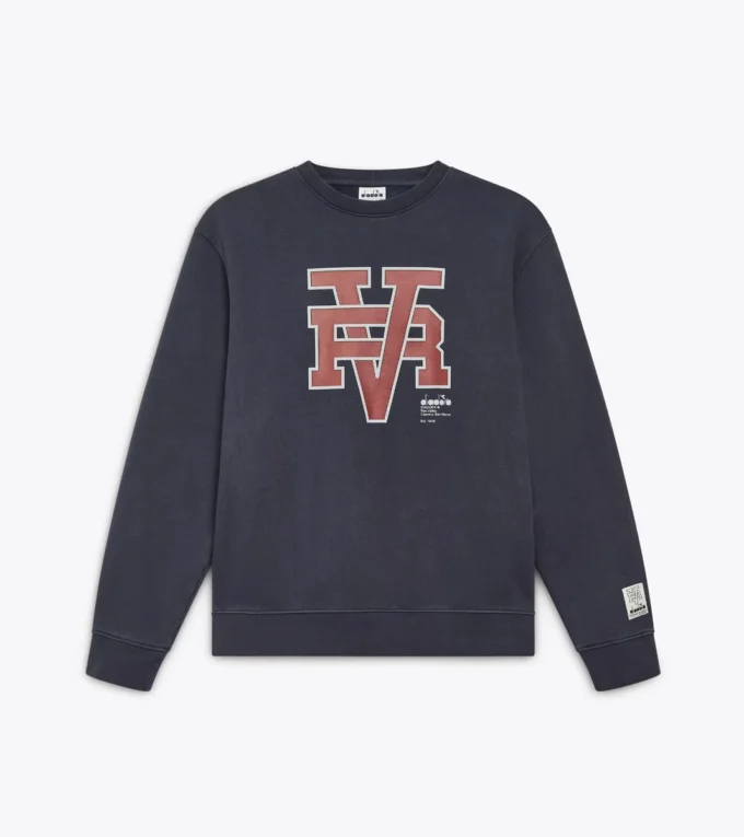 Sweatshirt Crew Run Valley College-inspiriertes Sweatshirt mit Rundhalsausschnitt – Run Valley