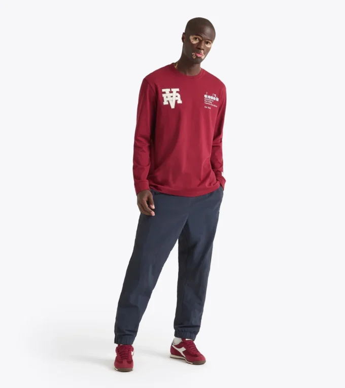 T-Shirt Ls Run Valley T-Shirt im College-Stil – Run Valley