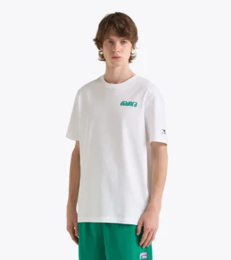 T-Shirt Ss Athl. Logo Sl Baumwoll-T-Shirt