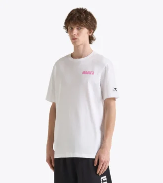 T-Shirt Ss Athl. Logo Sl Baumwoll-T-Shirt