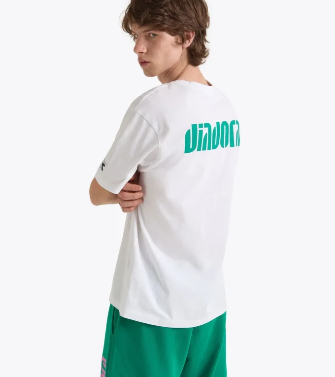 T-Shirt Ss Athl. Logo Sl Baumwoll-T-Shirt