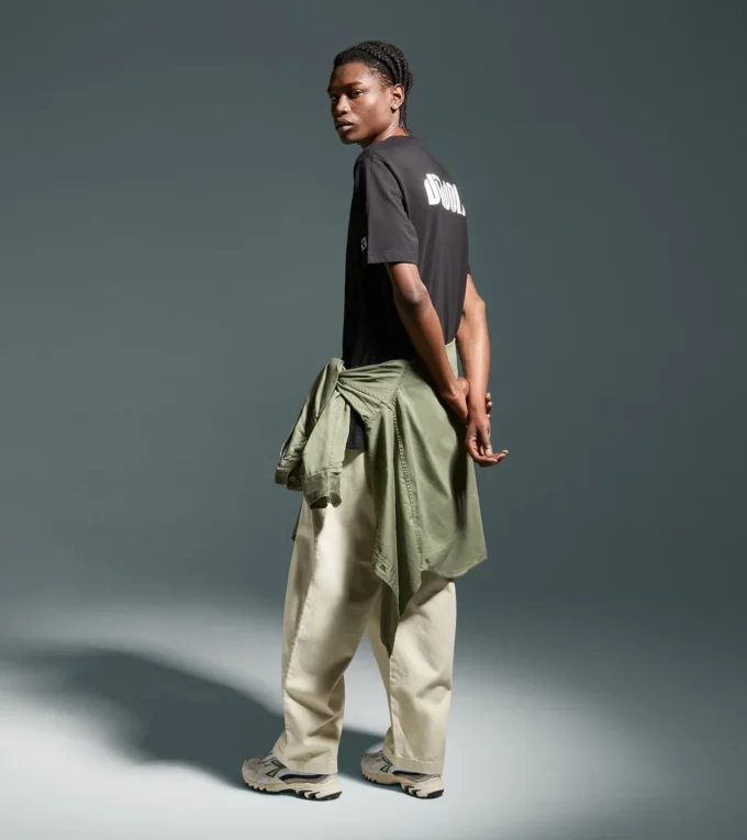 T-Shirt Ss Athl. Logo Sl Baumwoll-T-Shirt