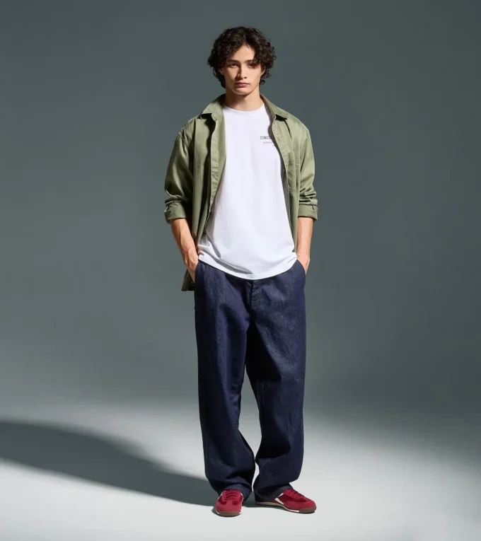 T-Shirt Ss Legacy Ii Legacy T-Shirt mit OG-Archivdruck – Hergestellt in Italien