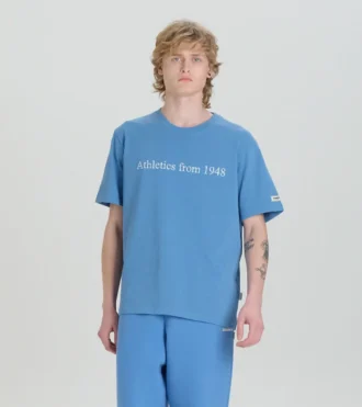 T-Shirt Ss Legacy T-Shirt aus 50 % recycelter Baumwolle – Made in Italy – Unisex