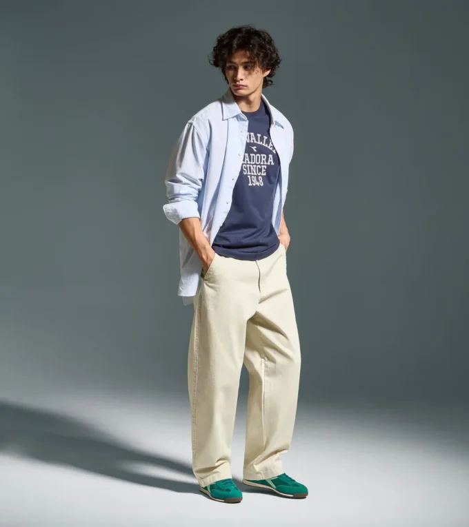 T-Shirt Ss Run Valley T-Shirt im College-Stil – Run Valley