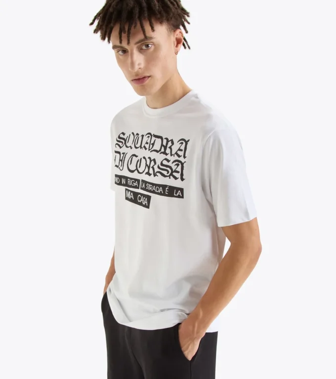 T-Shirt Ss Squadra Di Corsa Squadra di Corsa T-Shirt – Recycelte Baumwolle – Unisex T-Shirt Ss Squadra Di Corsa Squadra di Corsa T-Shirt – Recycelte Baumwolle – Unisex