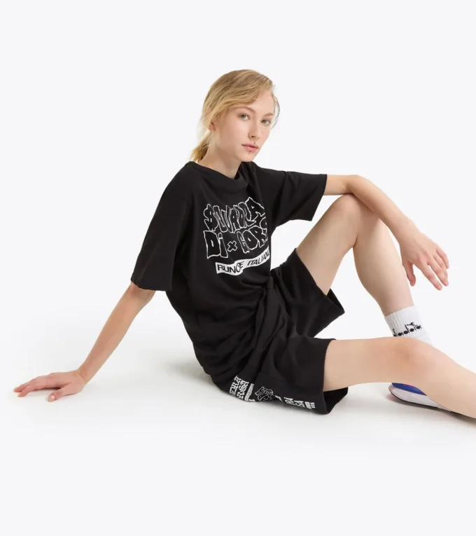 T-Shirt Ss Squadra Di Corsa Squadra di Corsa T-Shirt – Recycelte Baumwolle – Unisex T-Shirt Ss Squadra Di Corsa Squadra di Corsa T-Shirt – Recycelte Baumwolle – Unisex