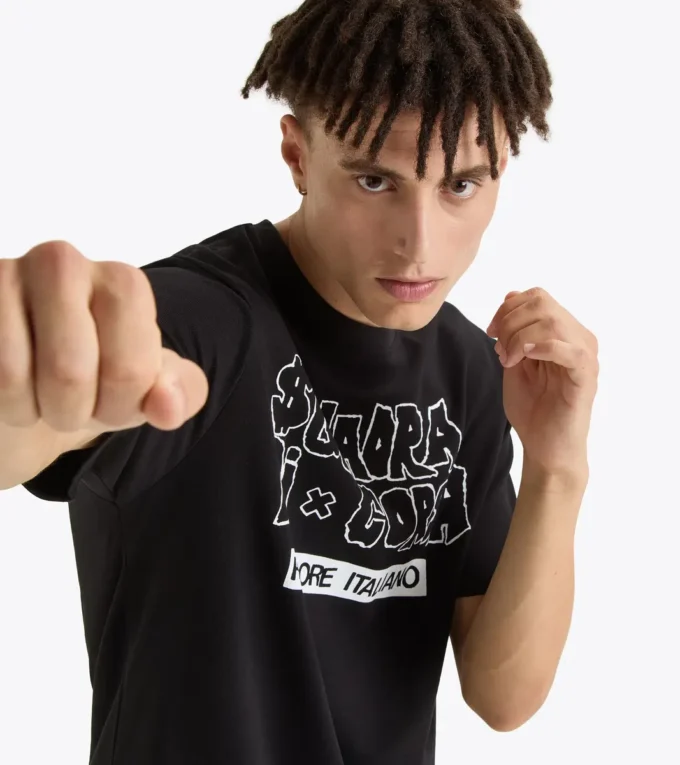 T-Shirt Ss Squadra Di Corsa Squadra di Corsa T-Shirt – Recycelte Baumwolle – Unisex T-Shirt Ss Squadra Di Corsa Squadra di Corsa T-Shirt – Recycelte Baumwolle – Unisex